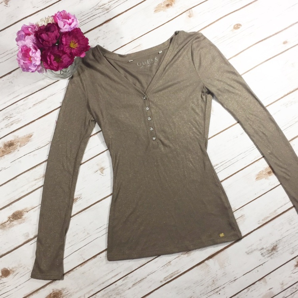 Guess long sleeve blouse